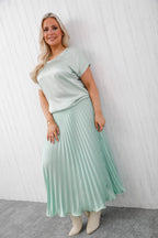 Lola Luxe Skirt Mint