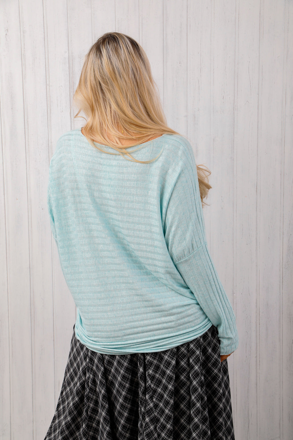 On Repeat Knit Sky Blue
