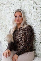 Leopard Soft Knit Top