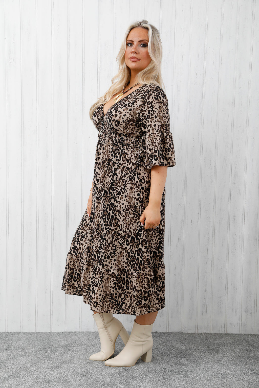 The Lottie Leopard Dress
