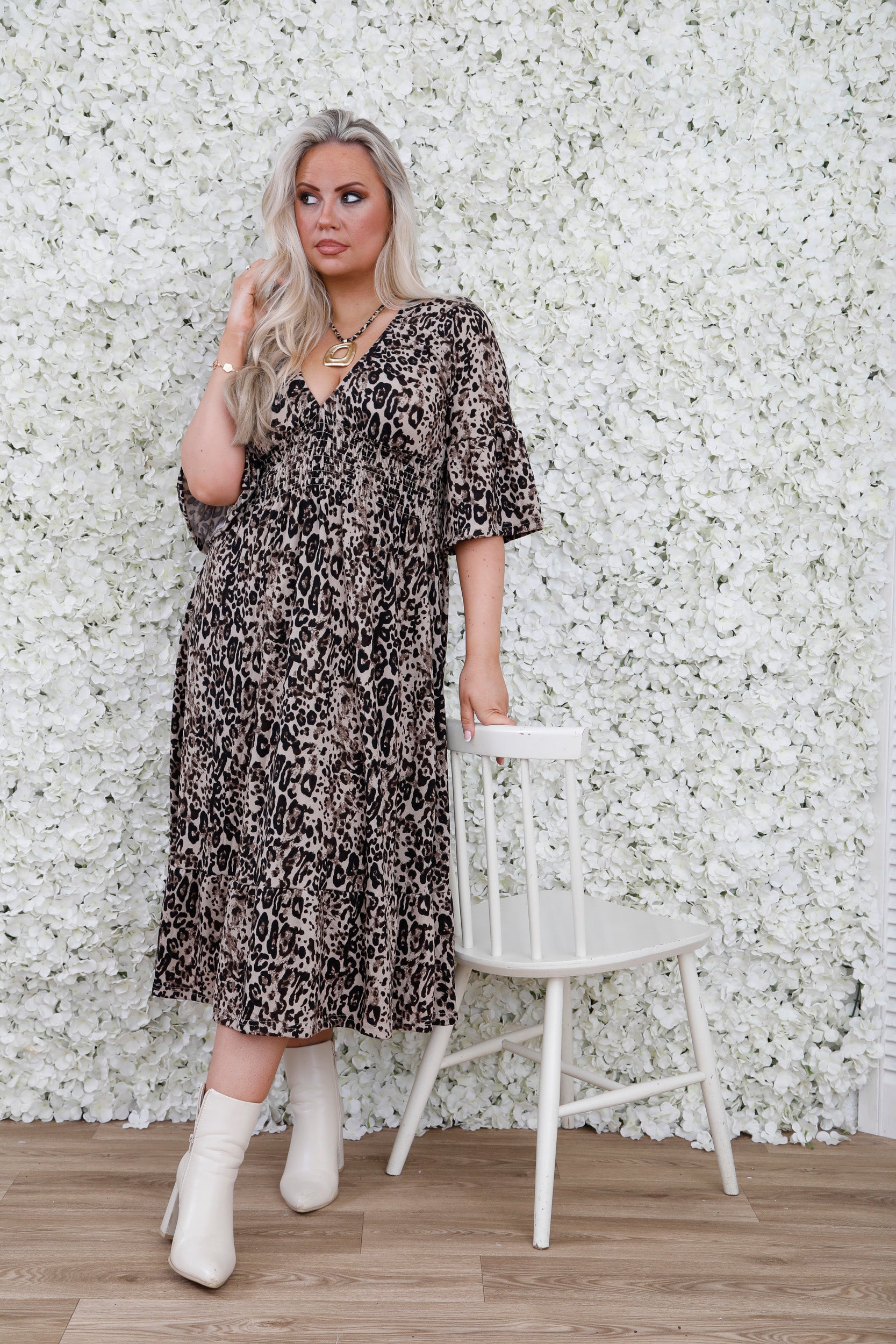 The Lottie Leopard Dress