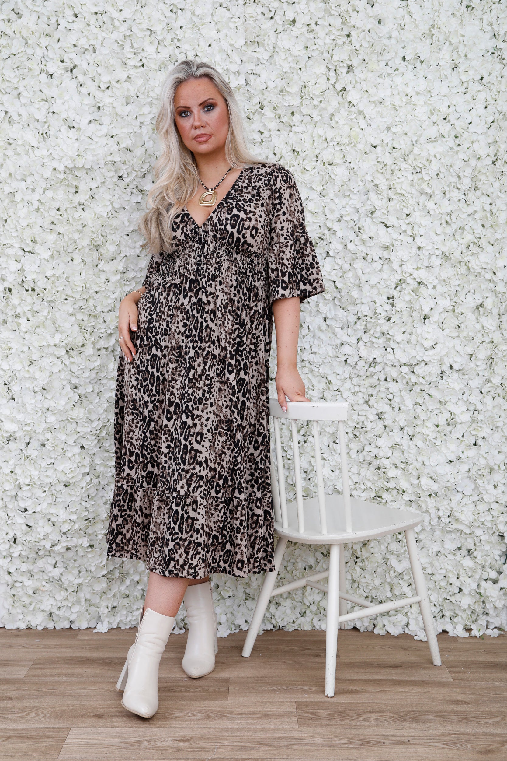 The Lottie Leopard Dress