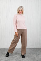 The Solace Seam Trousers Taupe