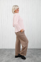The Refine Knit Jumper Blush Pink