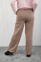 The Solace Seam Trousers Taupe