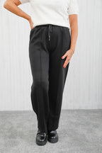 The Solace Seam Trousers Black