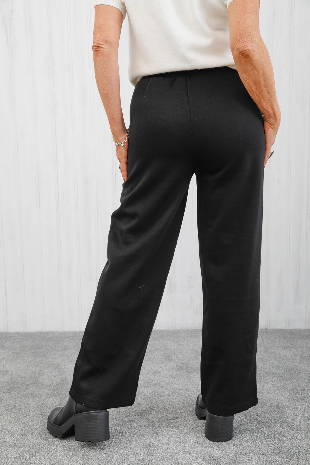 The Solace Seam Trousers Black