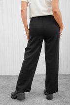 The Solace Seam Trousers Black