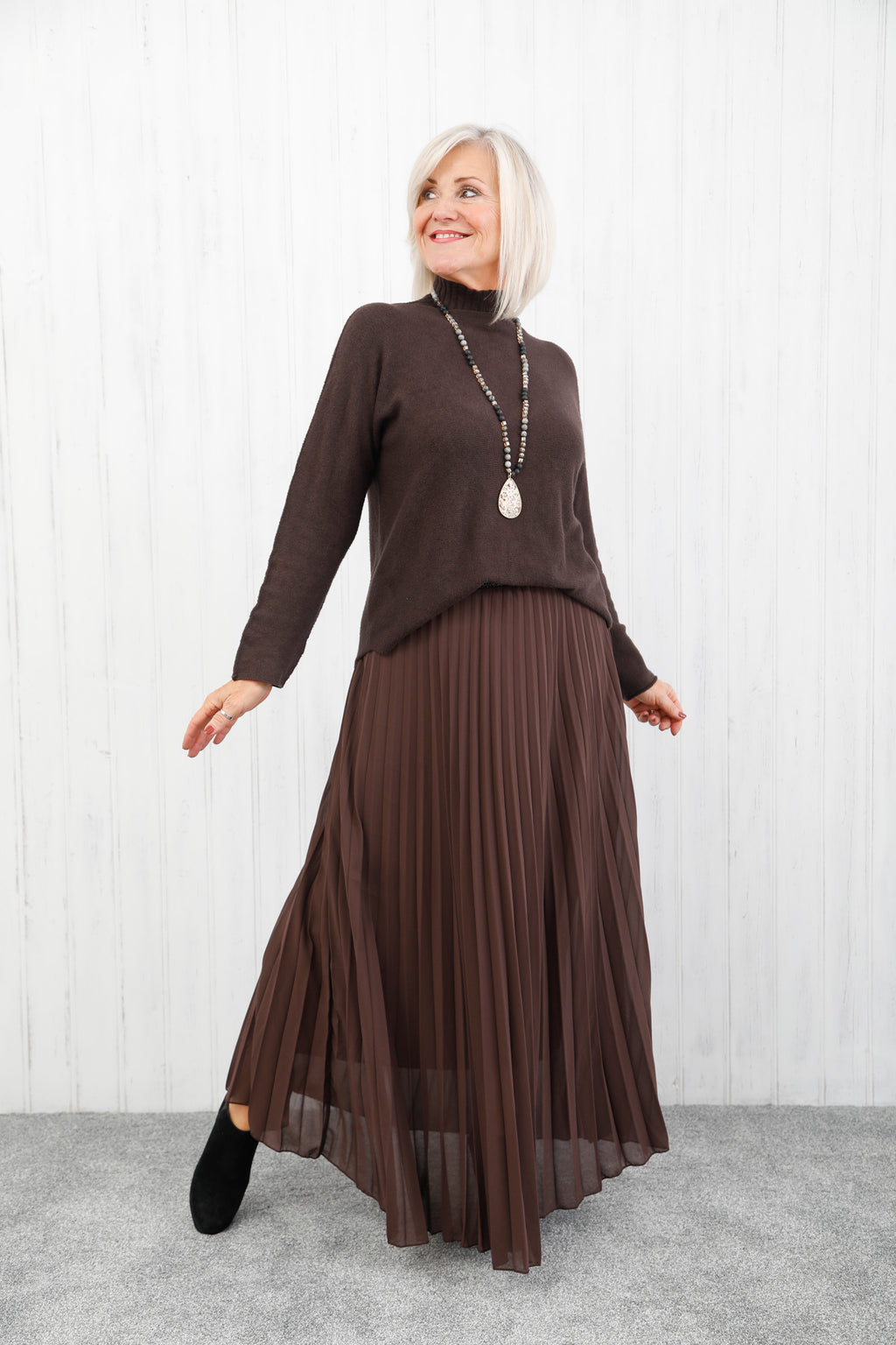 The Rebel Tulle Skirt Chocolate