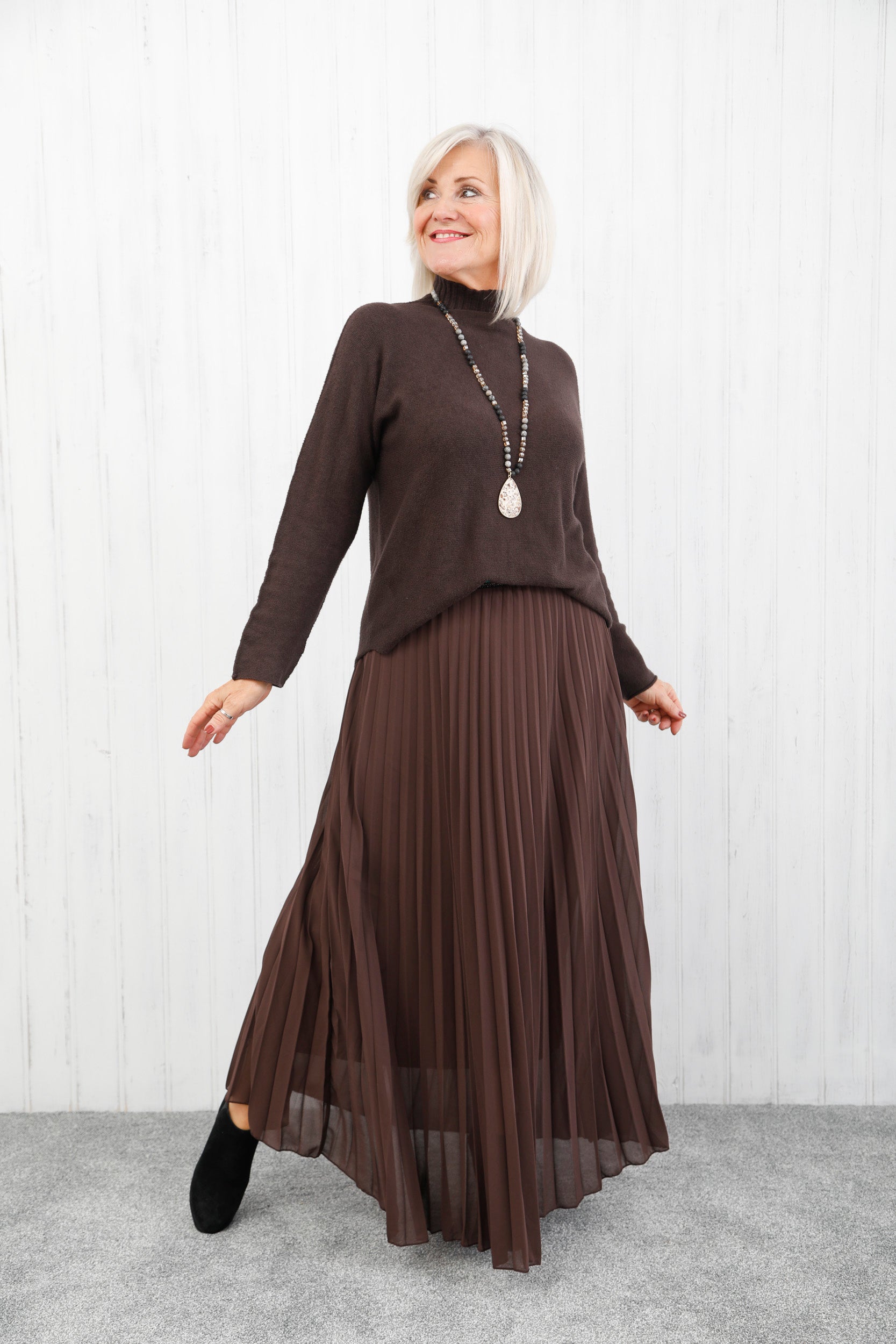 The Rebel Tulle Skirt Chocolate