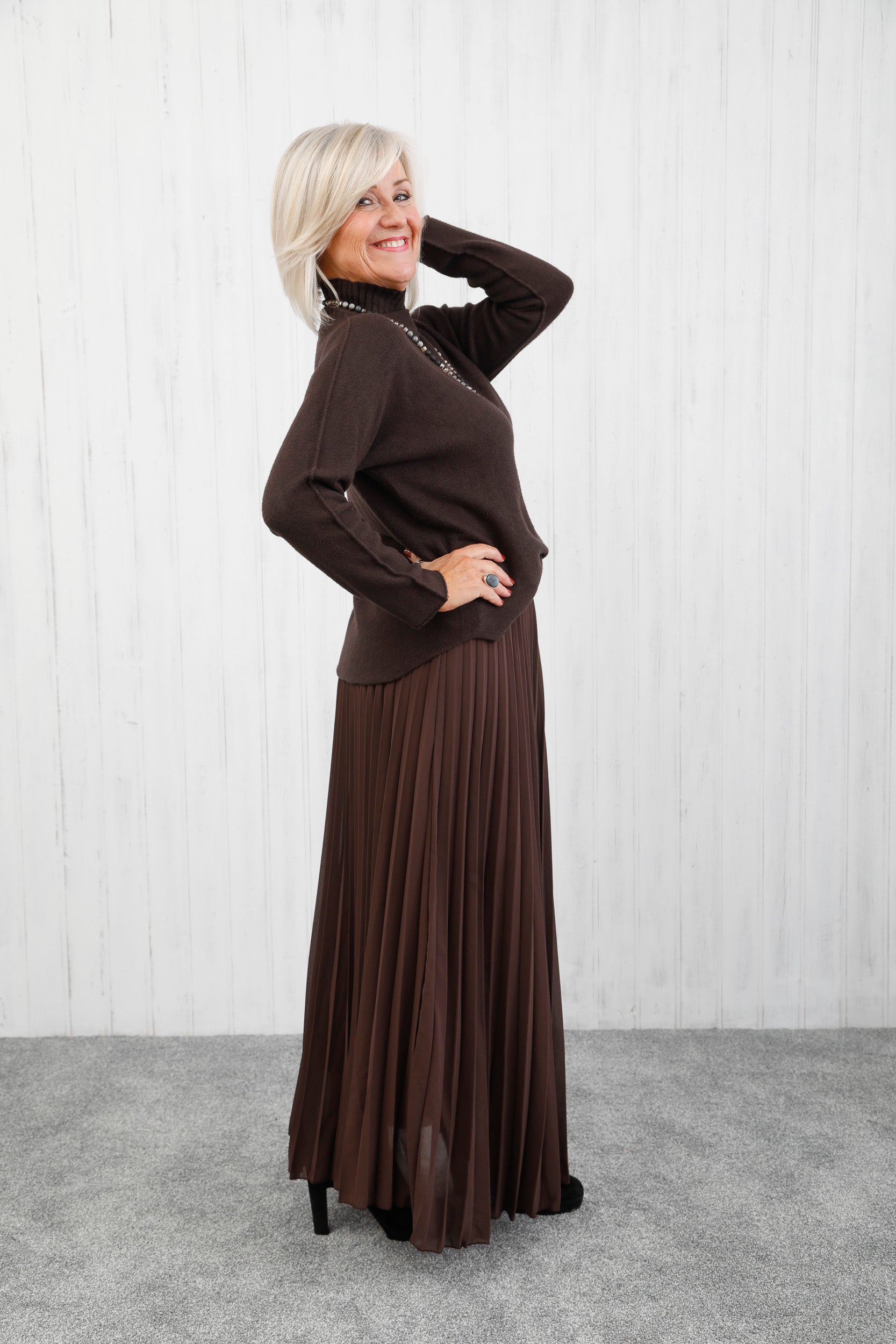 The Rebel Tulle Skirt Chocolate