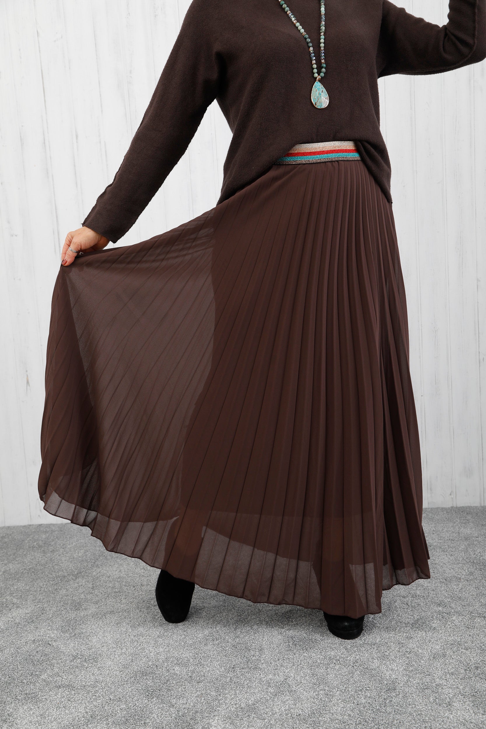 The Rebel Tulle Skirt Chocolate