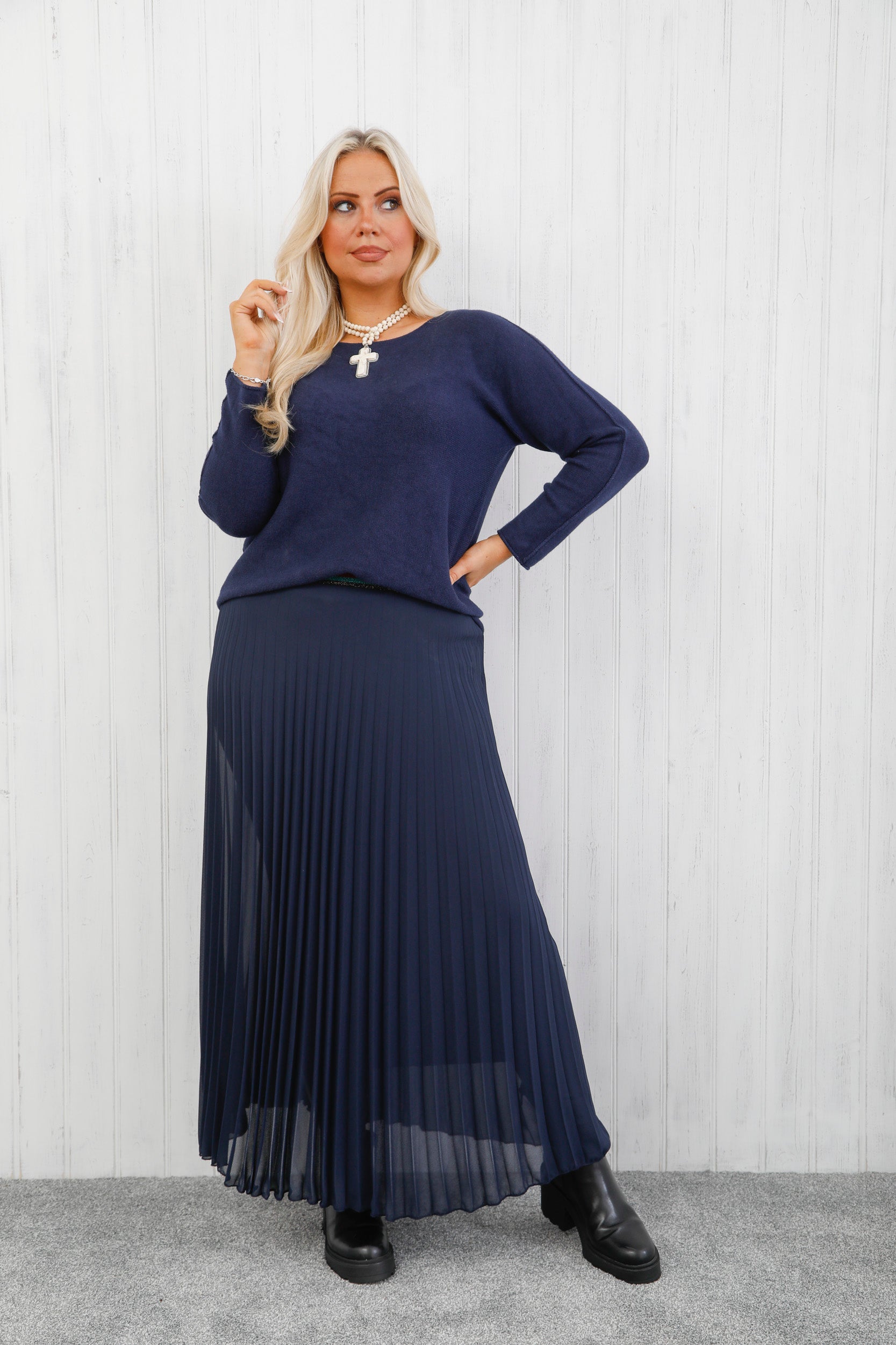 The Rebel Tulle Skirt Navy
