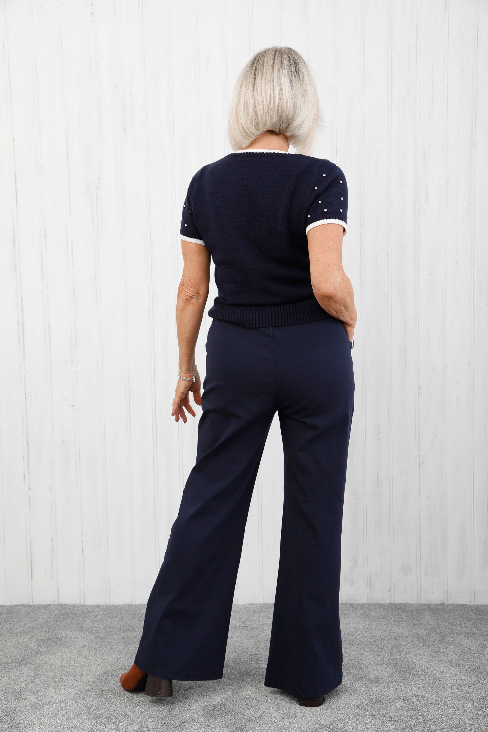 Diamante Jumper Navy