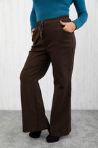 Wide Leg Magic Pants Chocolate