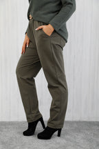 The Structure Trousers Curve Khaki