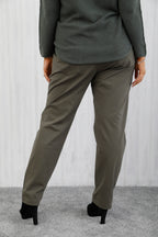 The Structure Trousers Curve Khaki