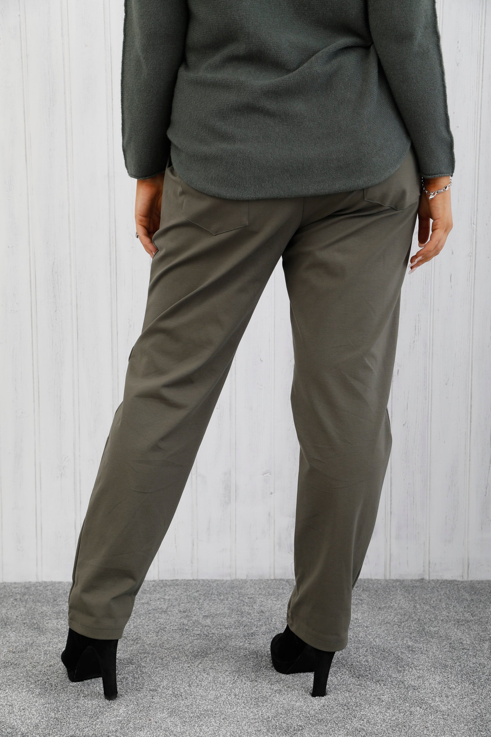 The Structure Trousers Curve Khaki