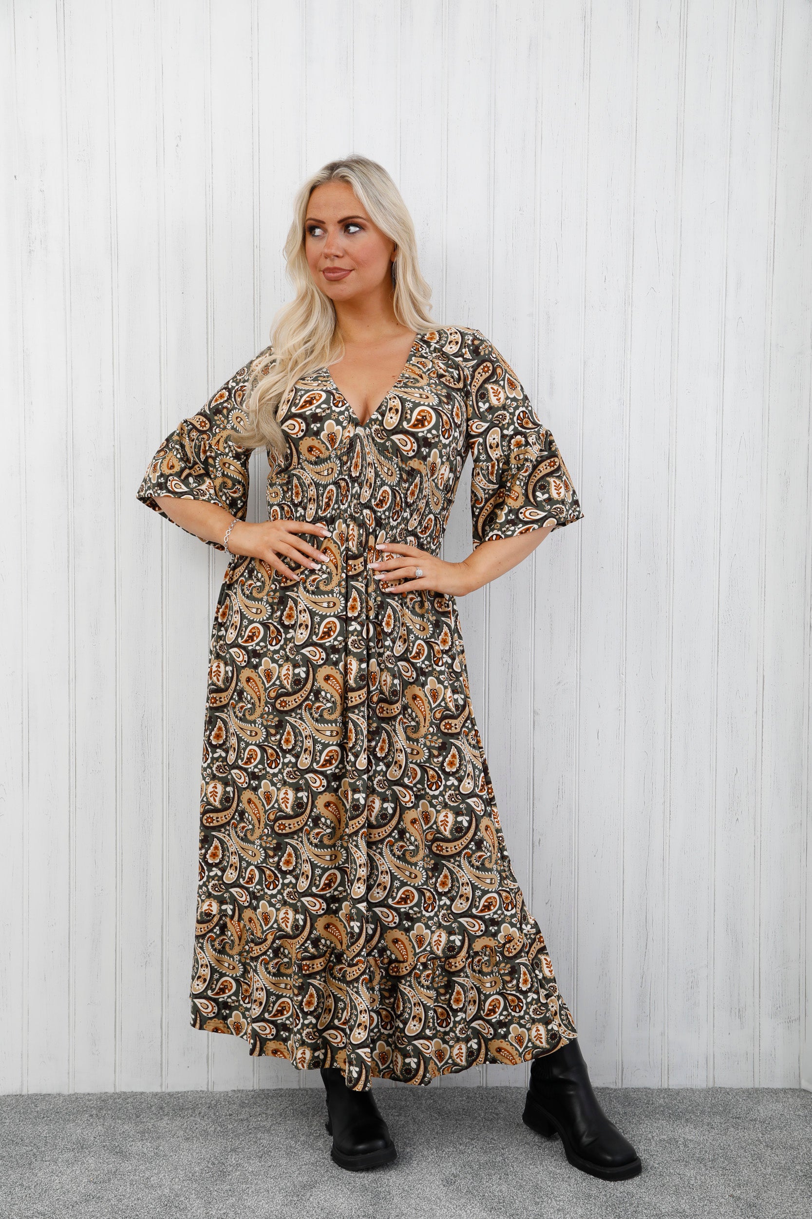 Zodiac Astrid Dress Khaki