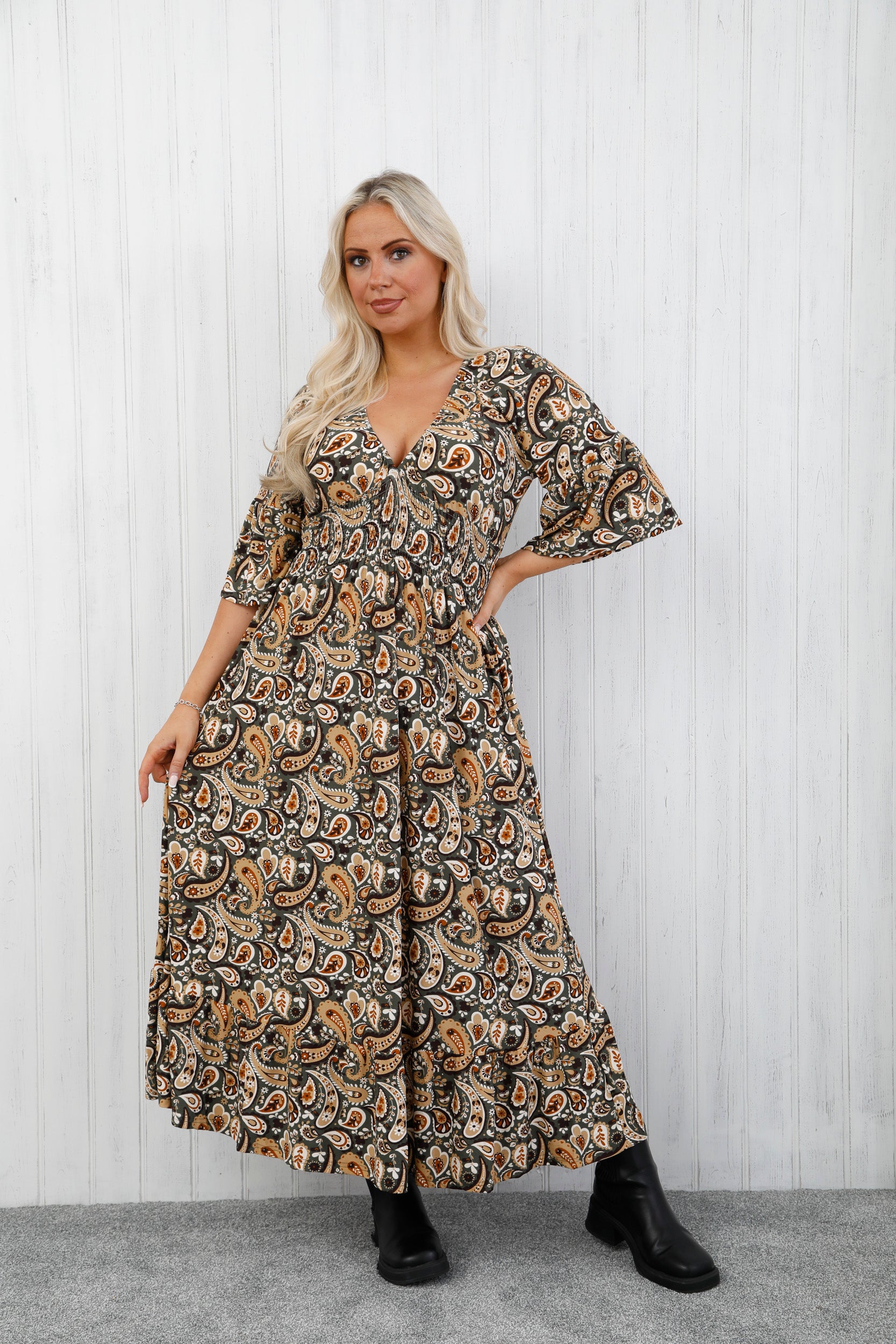 Zodiac Astrid Dress Khaki
