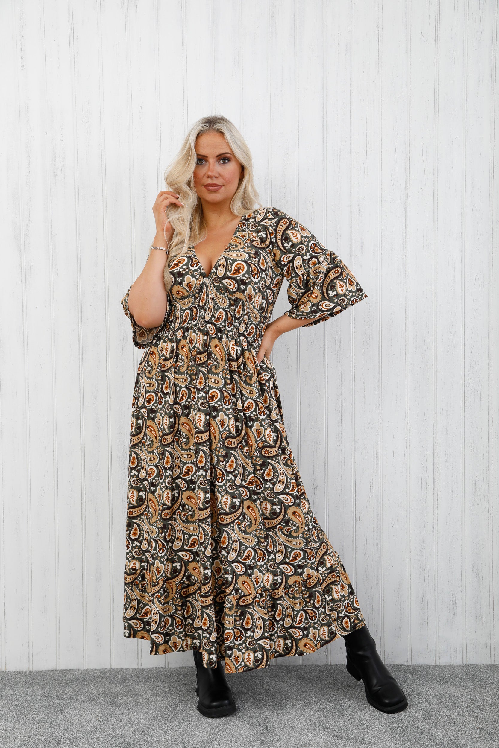 Zodiac Astrid Dress Khaki