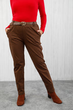 The Structure Trousers Chocolate