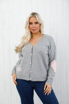 Love Heart Stitch Cardigan