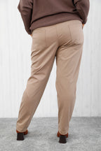 The Structure Trousers Curve Beige