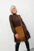 The Canyon Fringe Bag Camel