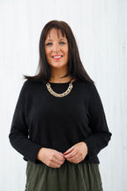 The Core Knit Jumper Black