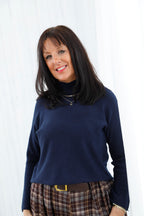 The Refine Knit Jumper Navy