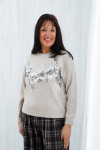 Celeste Sequin Knit Jumper