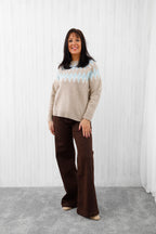 The Alpine Knit Jumper Beige