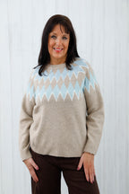 The Alpine Knit Jumper Beige