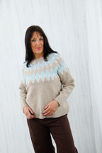The Alpine Knit Jumper Beige