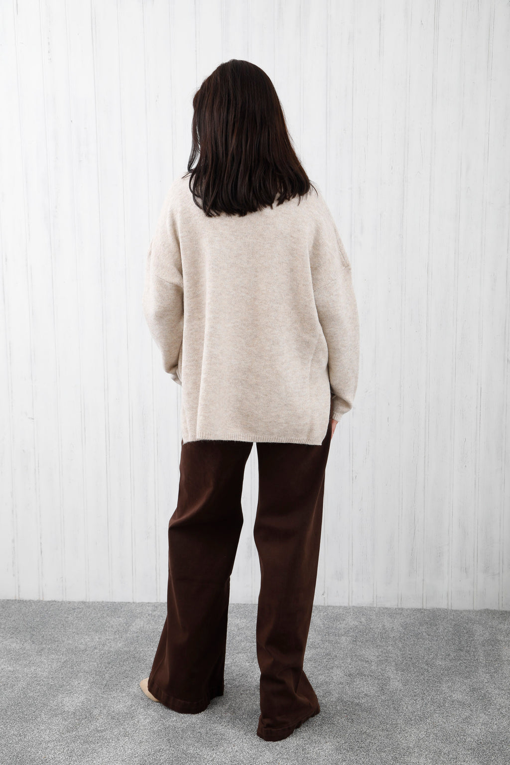 The Illuminate Jumper Beige