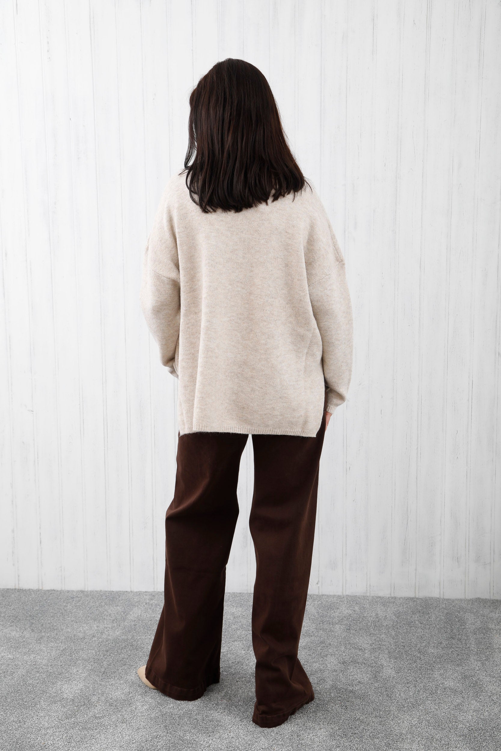 The Illuminate Jumper Beige