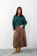 Heritage Suede Skirt