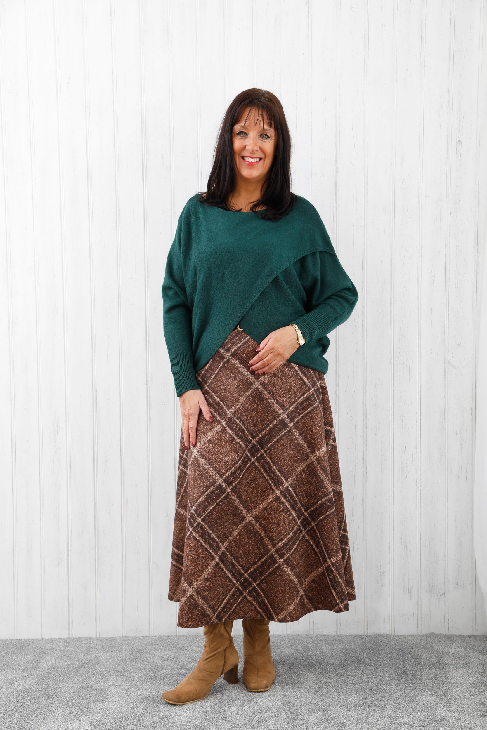 Heritage Suede Skirt