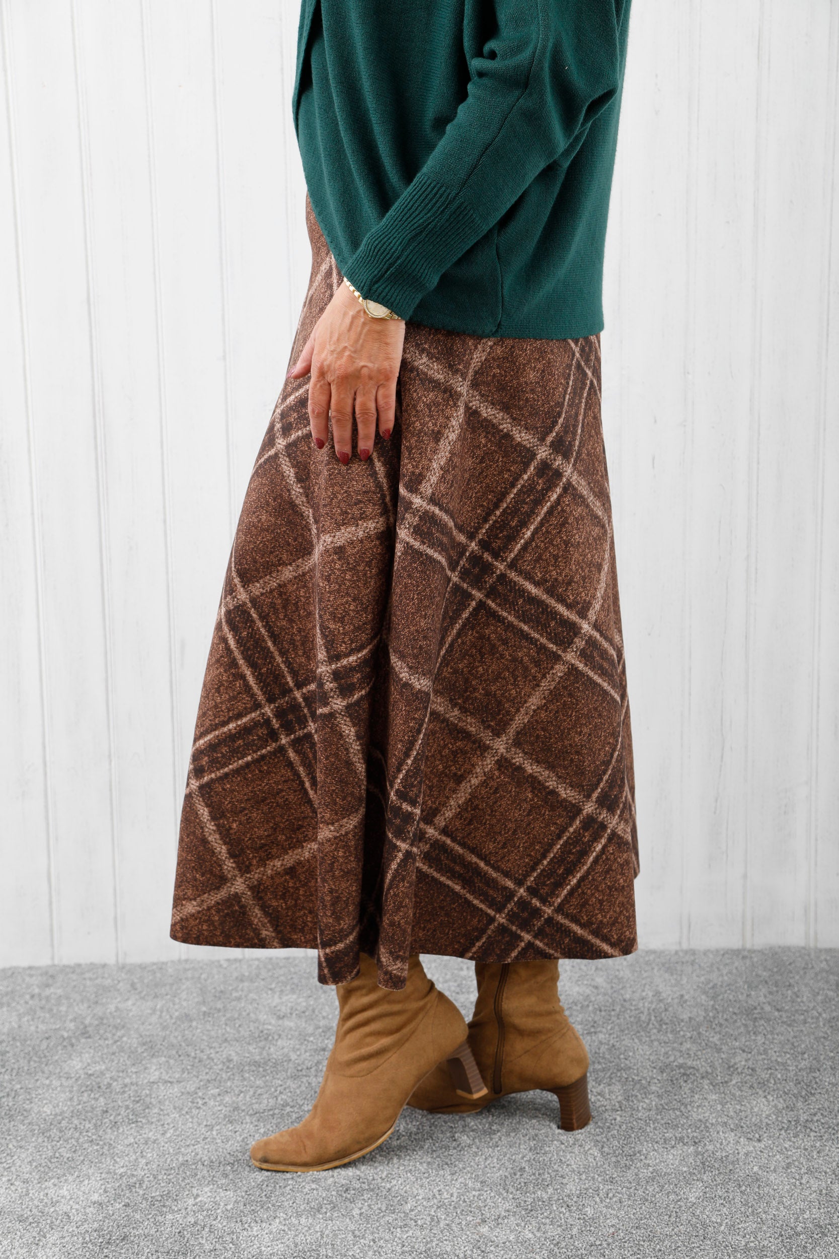 Heritage Suede Skirt
