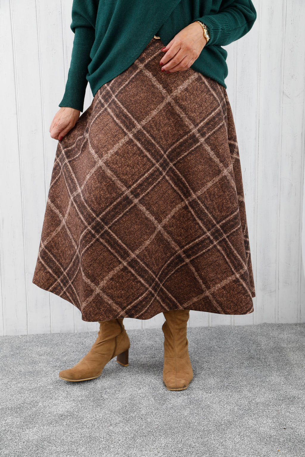 Heritage Suede Skirt