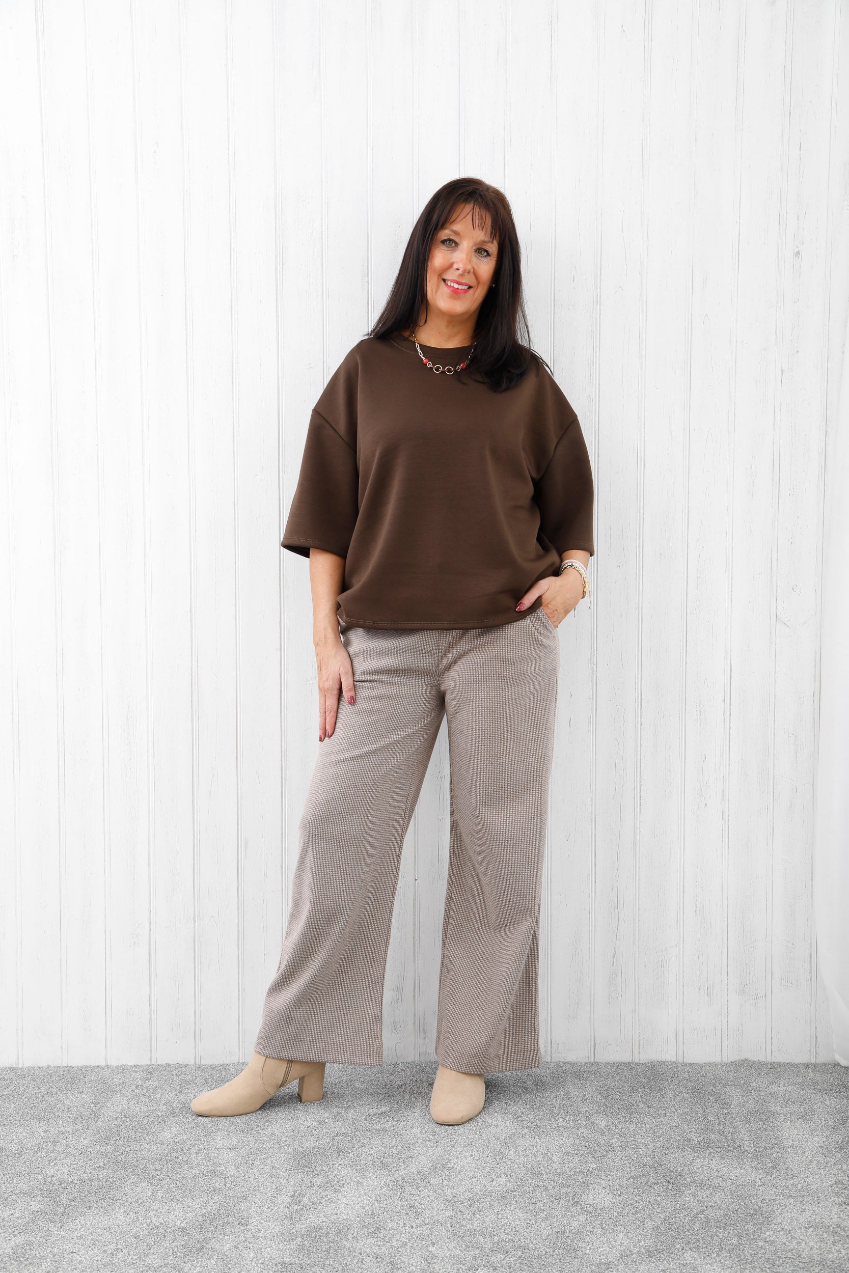 The Lennox Trousers Beige