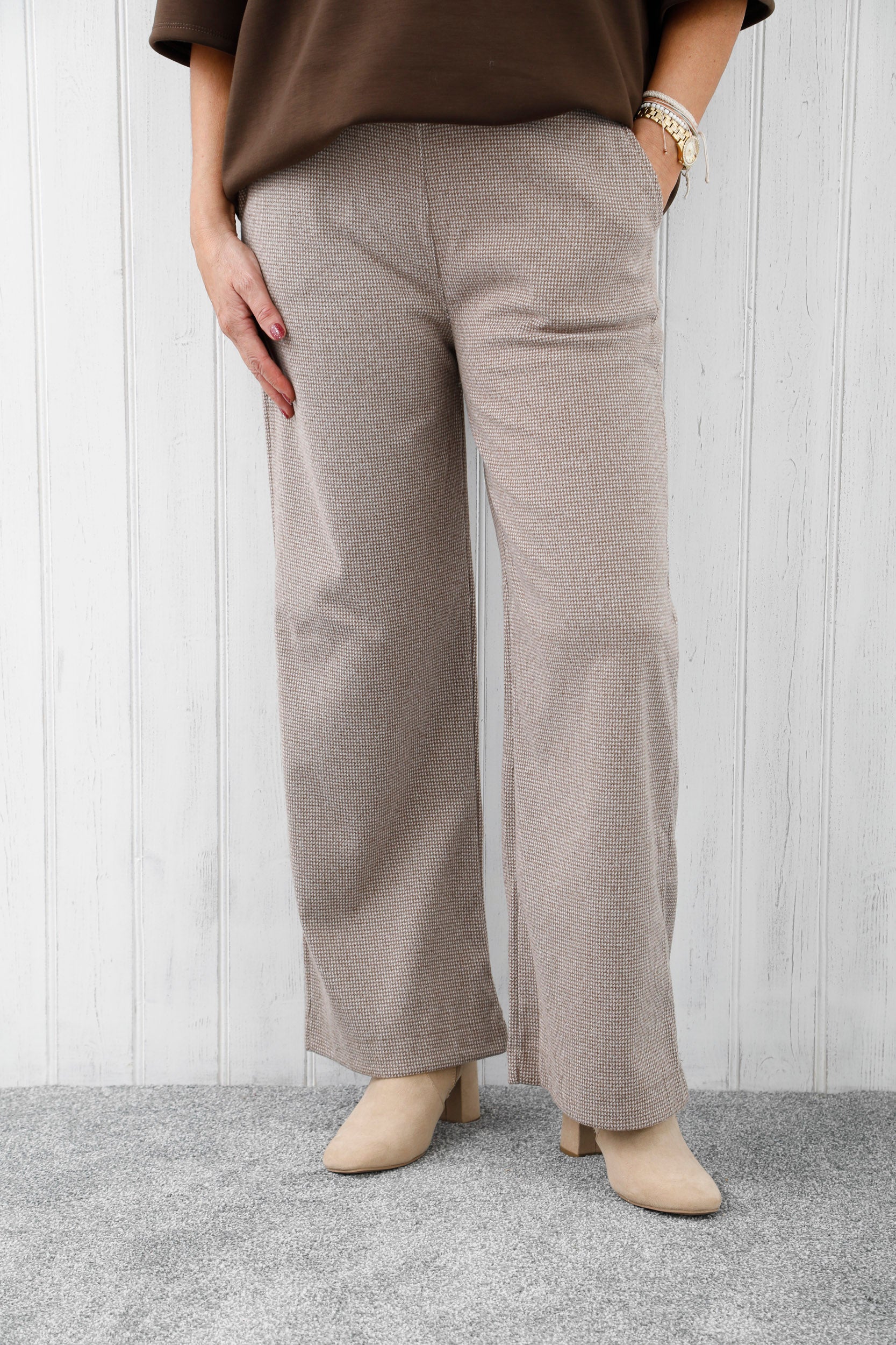 The Lennox Trousers Beige