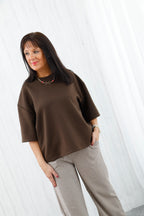 Virgo Sweatshirt Chocolate