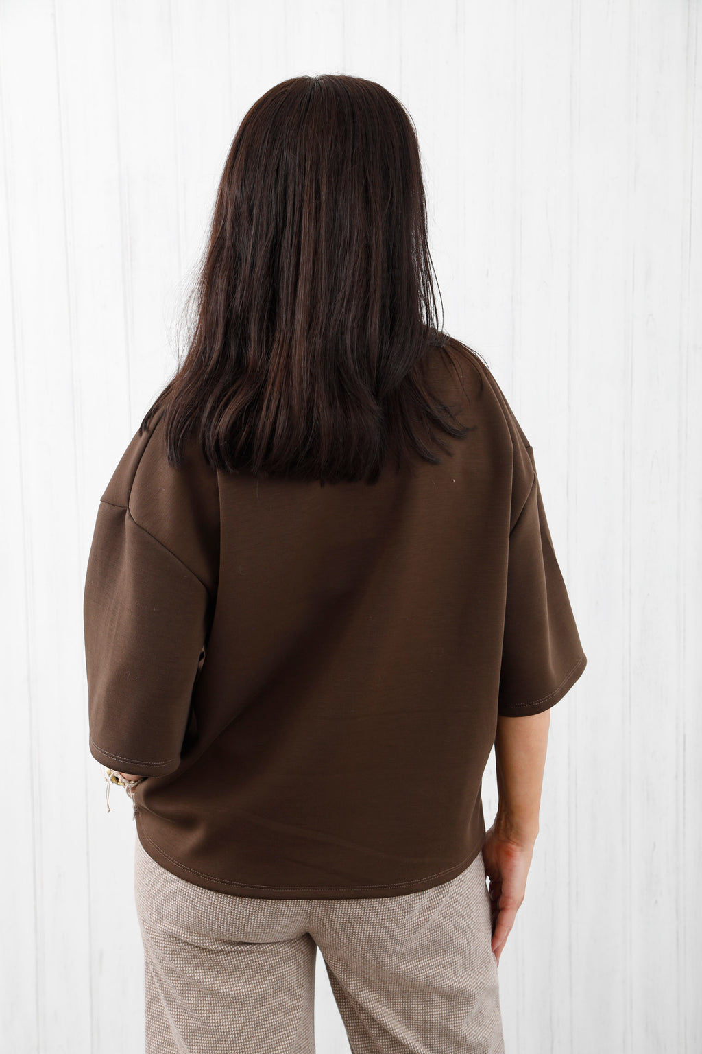 Virgo Sweatshirt Chocolate