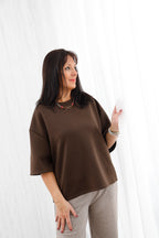 Virgo Sweatshirt Chocolate