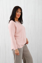The Core Knit Jumper Baby Pink
