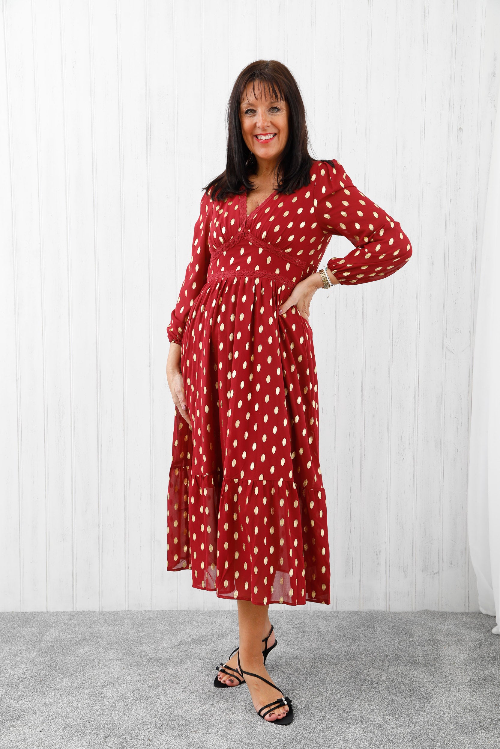 The Radiant Dot Dress