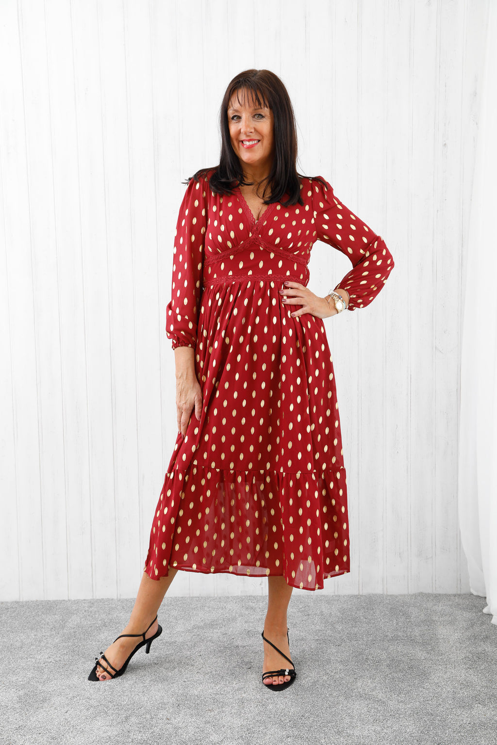 The Radiant Dot Dress