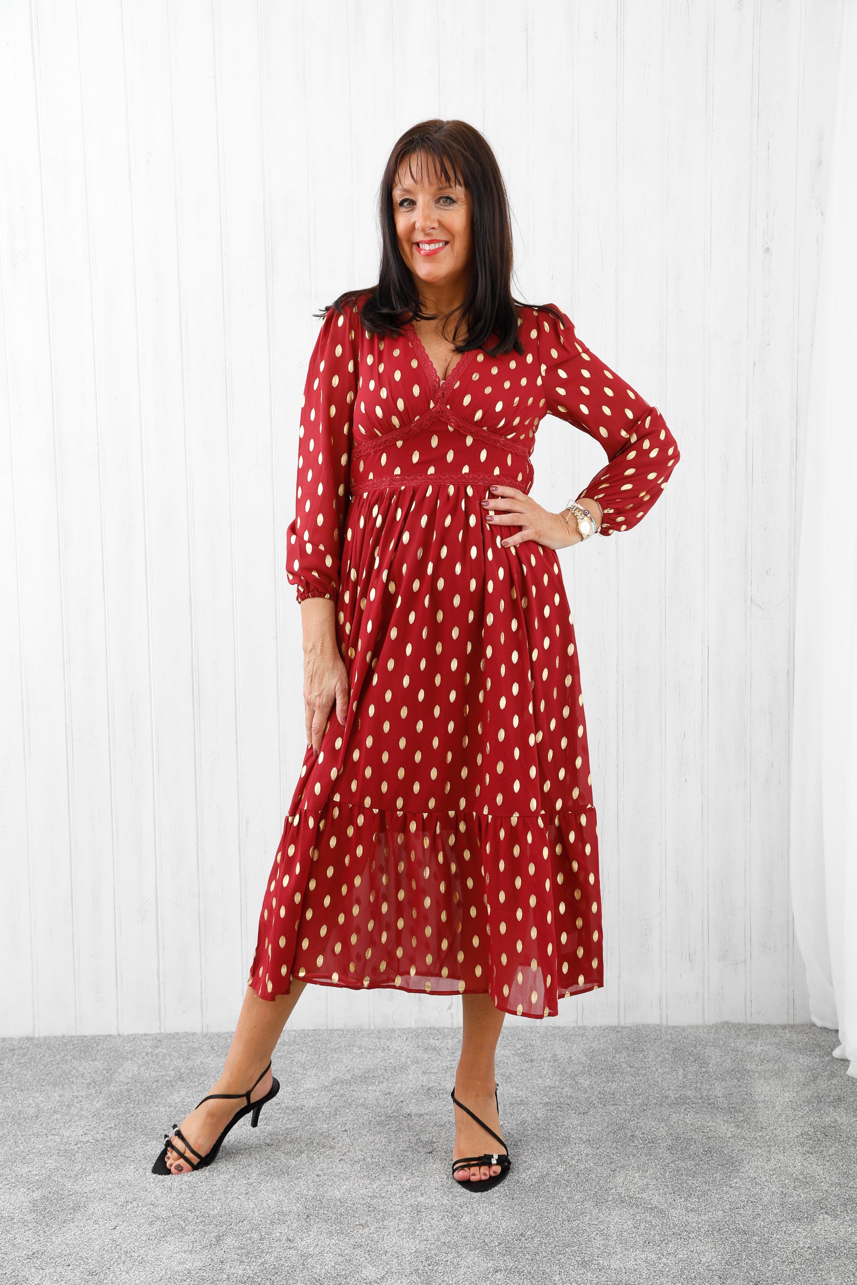 The Radiant Dot Dress